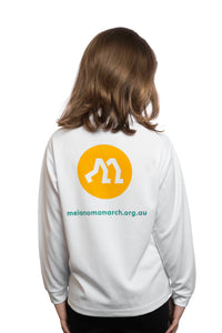 Melanoma March Sun Safe Long Sleeved Polo - Child (unisex)