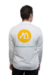 Melanoma March Sun Safe Long Sleeved Polo - Adult (unisex)